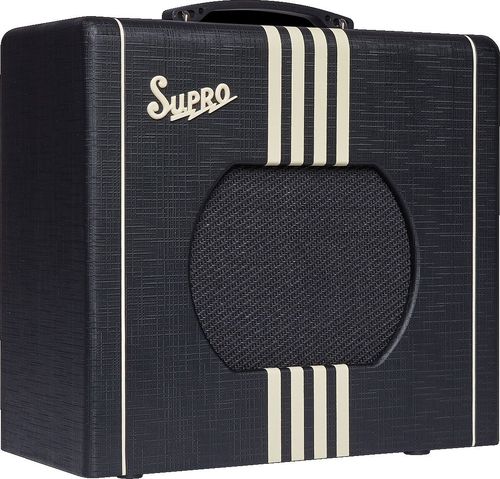 מגבר לגיטרה SUPRO DELTA KING 10 T Black & Cream 1X10 5W REVERB