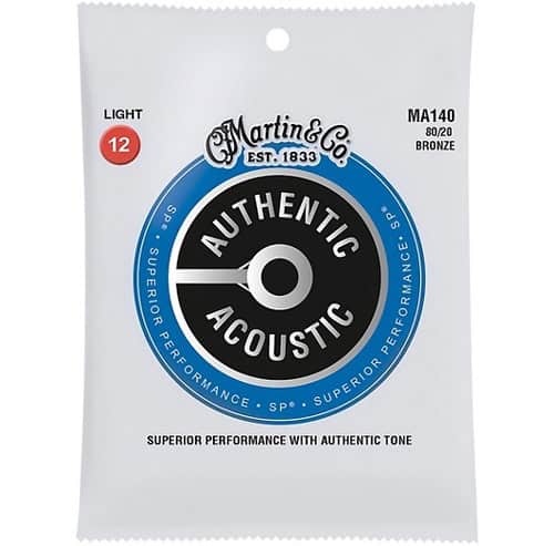סט מיתרים 0.10 לגיטרה אקוסטית MARTIN AUTHENTIC SP MA170