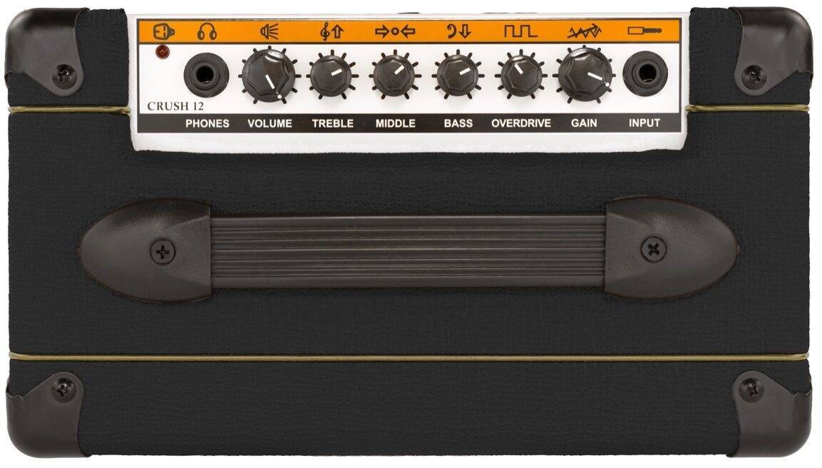מגבר לגיטרה שחור ORANGE CRUSH-12 12W – תמונה 2