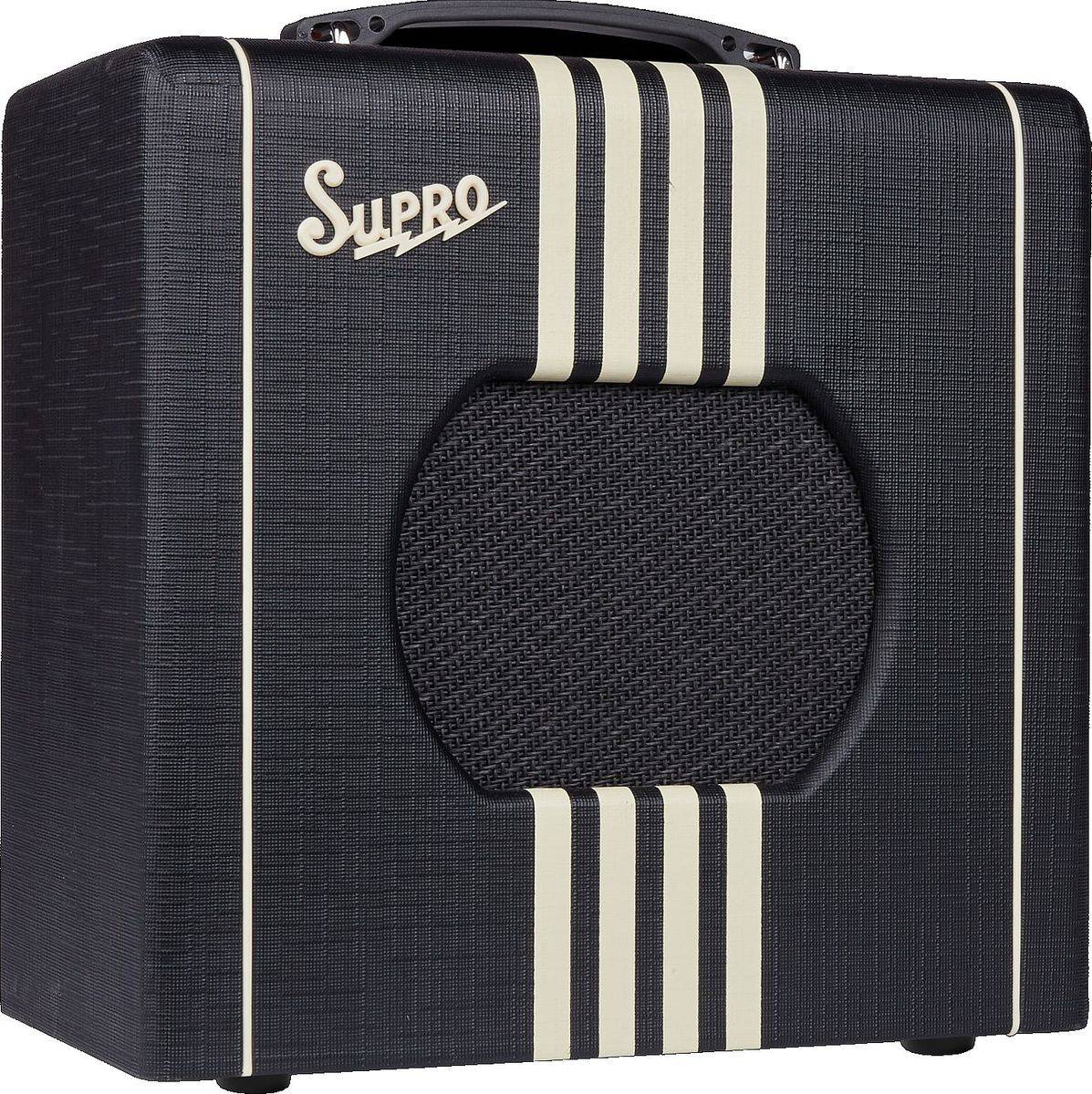 מגבר לגיטרה SUPRO DELTA KING 8 BLACK & CREAM 1X8 1-WATT