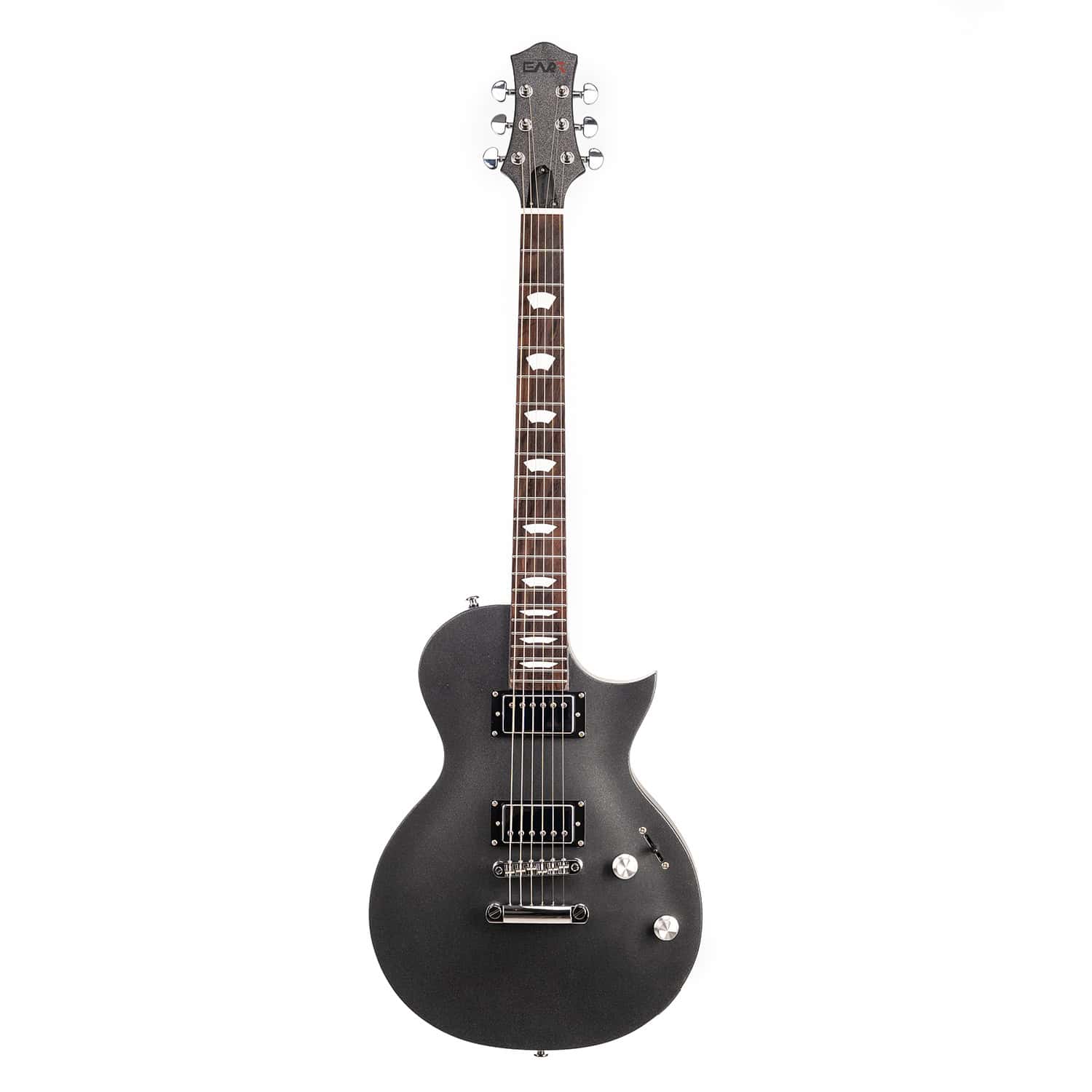 גיטרה חשמלית Eart Guitars EGLP-610 Thin Body Okoume Body Electric Guitars Black