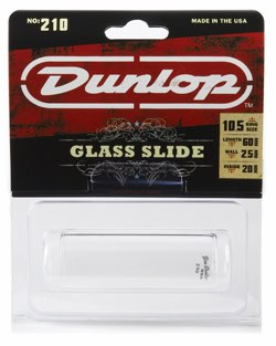 Slide guitar Dunlop 210 G זכוכית