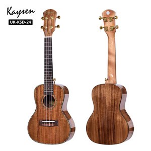 יוקולילי קונצרט עץ מלא Solid Wood Ukulele concert Solid Top Koa