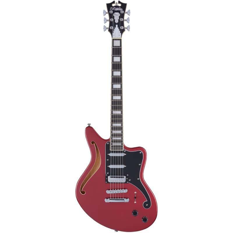 גיטרה חשמלית + תיק D'Angelico Premier BEDFORD SH OXBLOOD Electric guitar