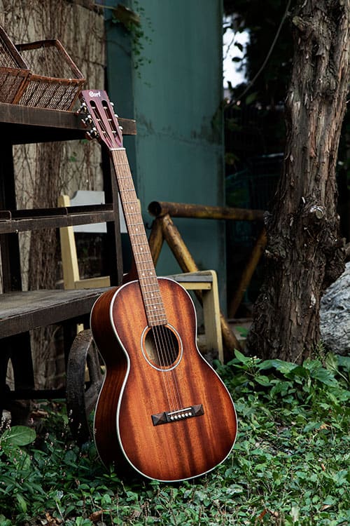גיטרה אקוסטית CORT AF550M OP Mahogany – תמונה 3