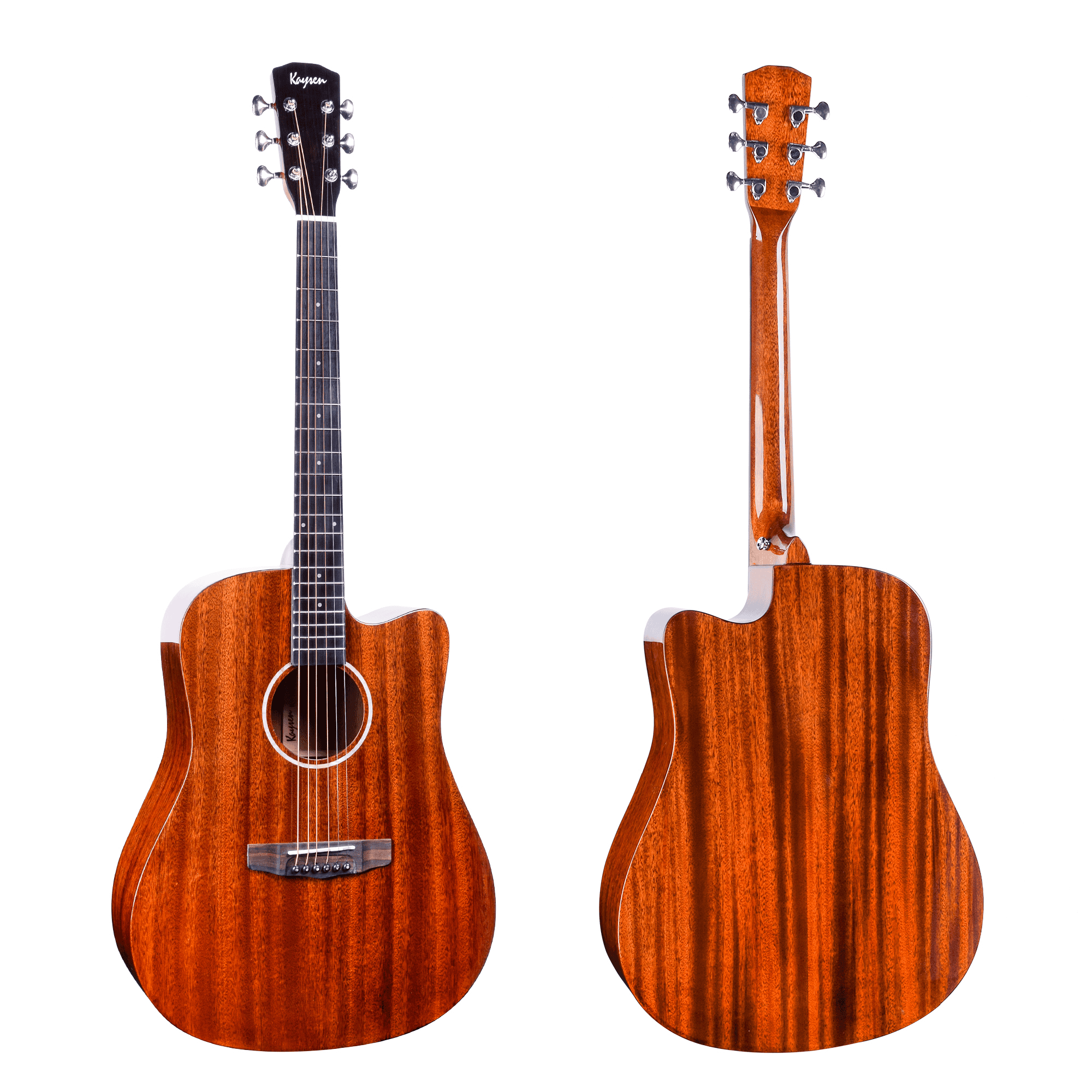 גיטרה אקוסטית גיטרה עץ מלא acoustic guitar Mahogany acoustic guitar Guitart