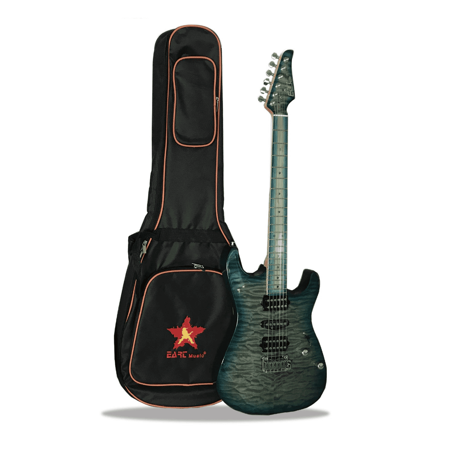 תיק מרופד לגיטרה חשמלית רבע נפח Eart Electic Guitar Gigbag