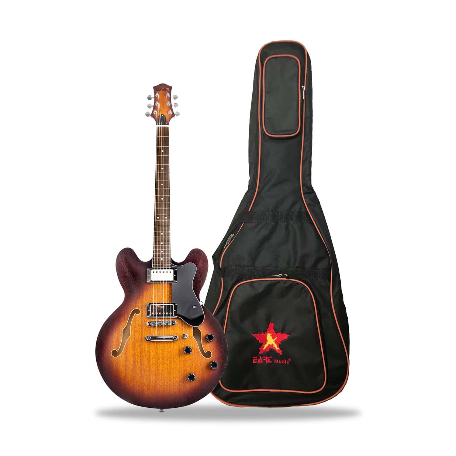 תיק מרופד לגיטרה חשמלית רבע נפח Eart Electic Guitar Gigbag