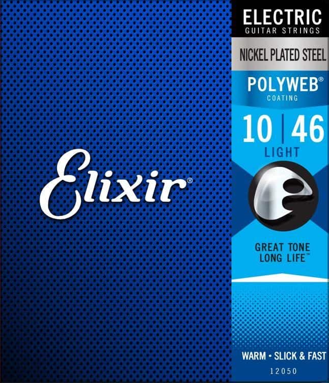 סט מיתרים לחשמלית ELIXIR POLYWEB 0.10