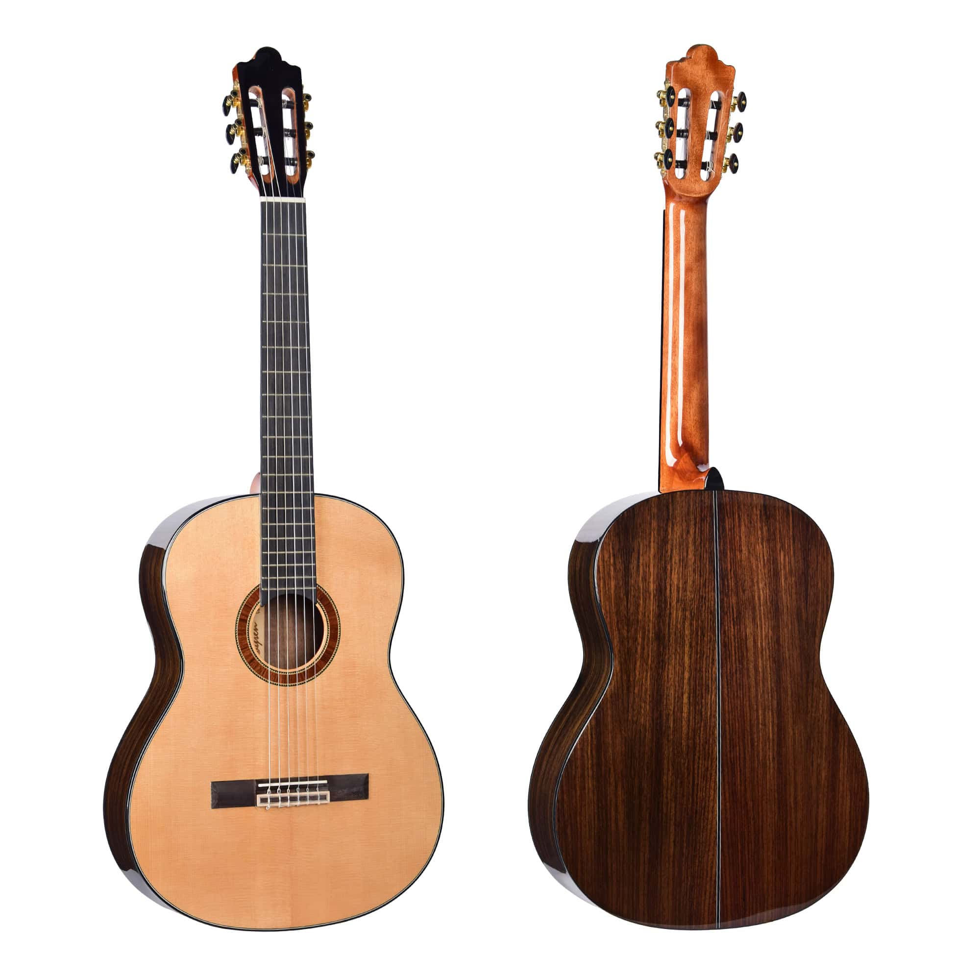 גיטרה קלאסית מוגברת Electric Classic Guitar Spruce solid top c550-