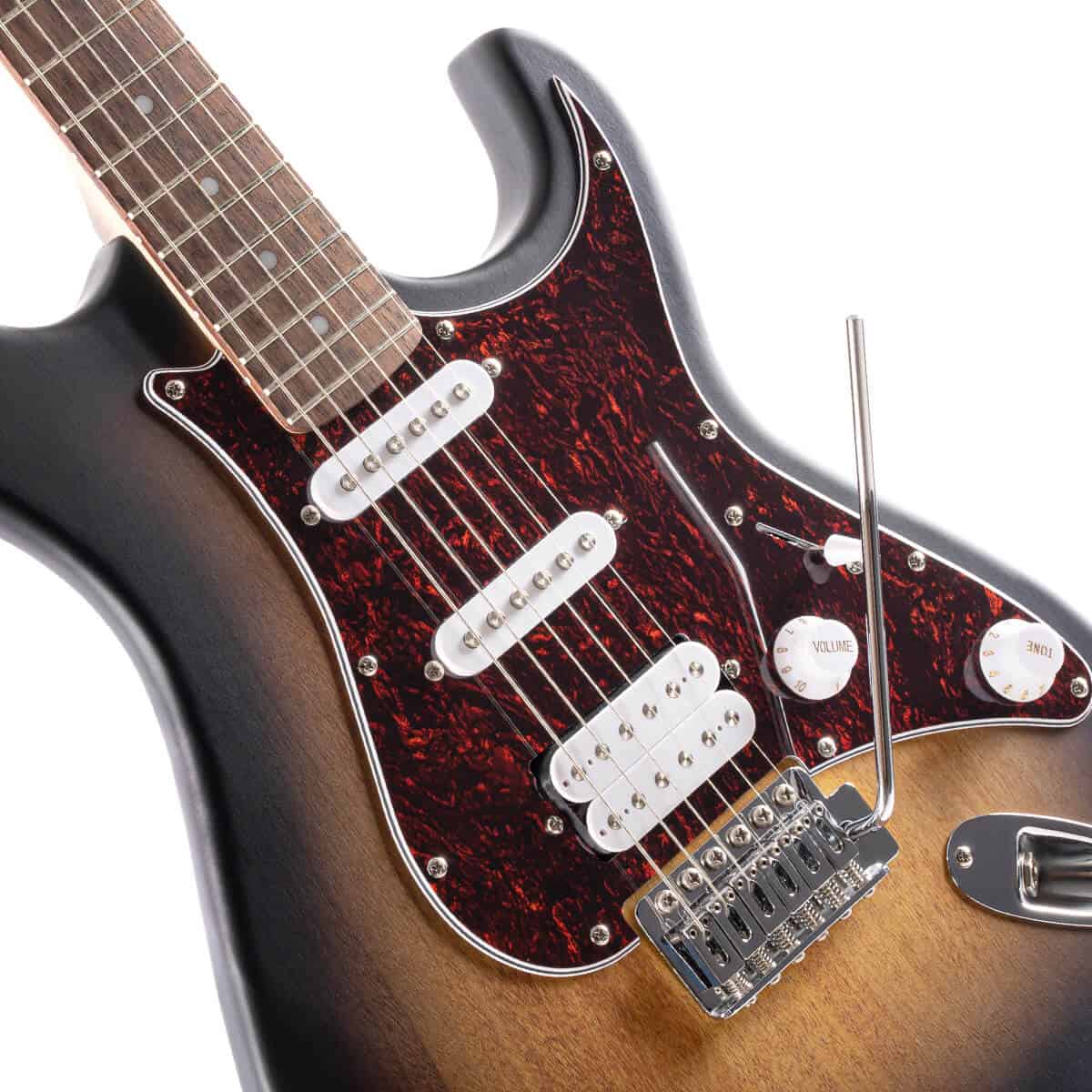 גיטרה חשמלית CORT G110 OPSB HSS Open Pore Sunburst – תמונה 2