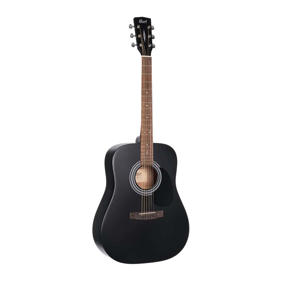 גיטרה אקוסטית שחורה CORT AD810 BKS