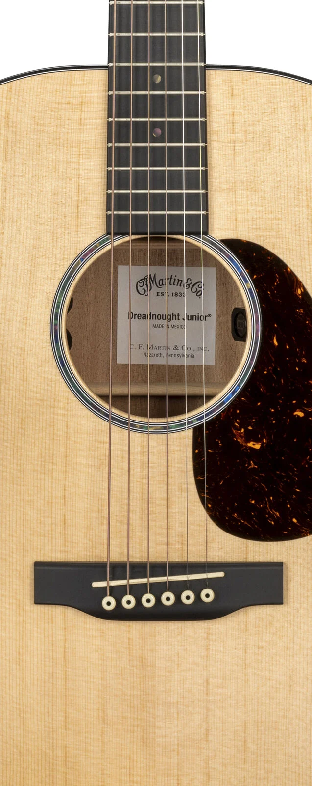 גיטרה אקוסטית מוגברת + נרתיק MARTIN DJRE Satin Spruce / Sapele