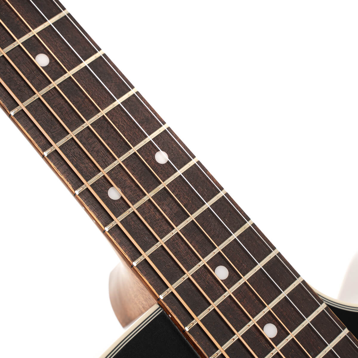 גיטרה אקוסטית שחורה מוגברת + נרתיק CORT MR500F-CED BKS CEDAR TOP CUTAWAY